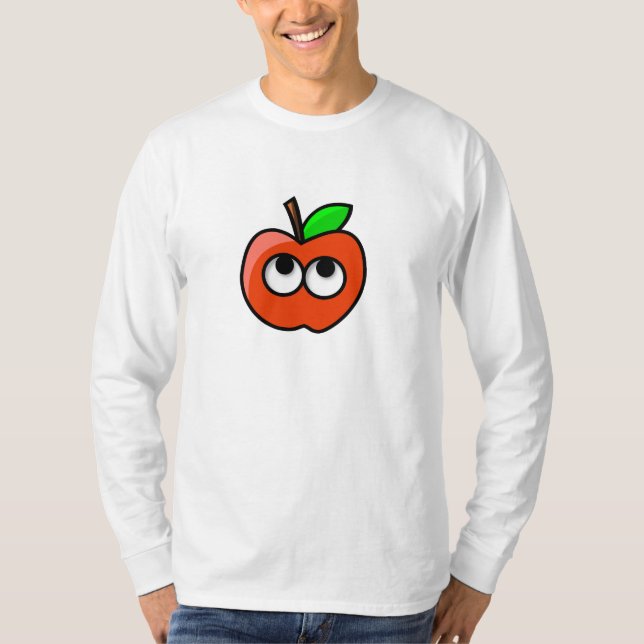 langes Hülsen-Shirt des Apfels tonymacx86 T-Shirt (Vorderseite)