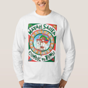 Langes Hülsen-Shirt Mayasankt-Männer T-Shirt