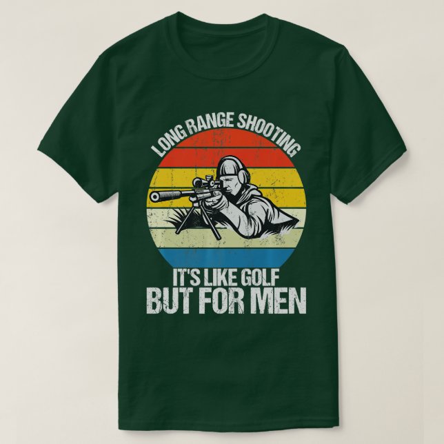 Langes Spielfeld wie Golf, aber für Männer wieder T-Shirt (Design vorne)