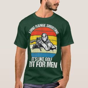 Langes Spielfeld wie Golf, aber für Männer wieder T-Shirt