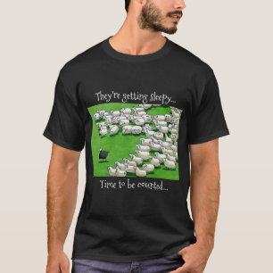 Langes verlorenes Lamm: Zählschaf T-Shirt