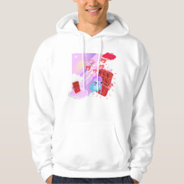 Langeweile Kawaii-Bohne und Schokoladenträume Hoodie