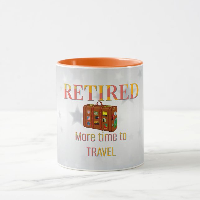 Langeweile, mehr Zeit für Reisen Tasse (Zentrum)