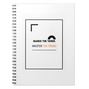 Langfristige Anleger-Notizbuch silence design Notizblock