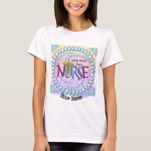 Langfristige Pflegekräfte - Motto T-Shirt