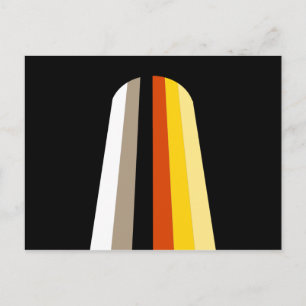 Langhaar-Stolzflagge Postkarte