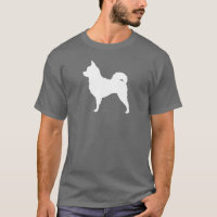 Langhaarige Chihuahua-Silhouette