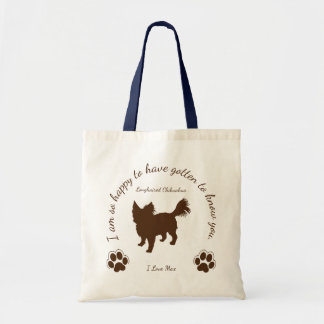 Langhaarige Chihuahua-Tasche für dich und deinen H Tragetasche
