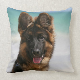 Langhaariger Schäferhund-Strand Kissen