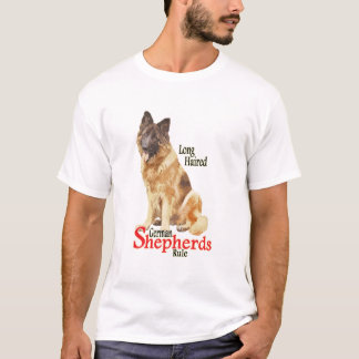 Langhaariges Schäferhund-Shirt T-Shirt