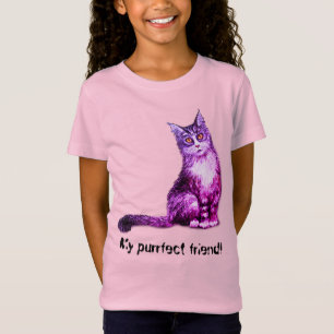 Langhaarkatze T - Shirt