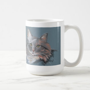 Langhaarkatze Tasse