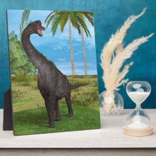 Langhalsdinosaurier-Dschungel-Abenteuer Fotoplatte