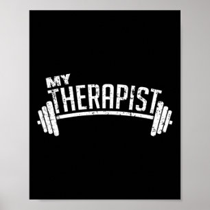 Langhantel-Gewichtheben Bodybuilding Kurzhantel Poster