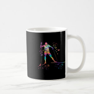 Langläufer Nordic XC Skifahren _13 Kaffeetasse