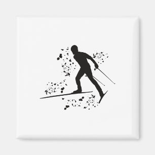 Langläufer Nordic Xc Skilanglauf _16 Magnet