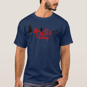 Langlaufloipe Arctic Valley T-Shirt