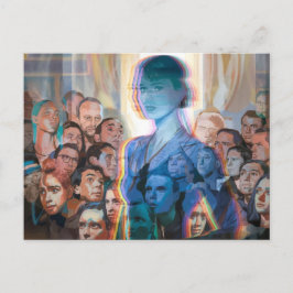 Langlebige Postkarte