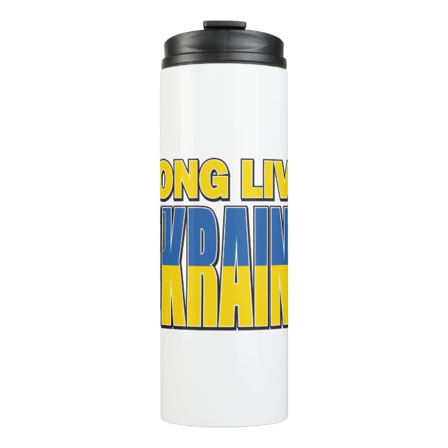 LANGLEBIGE UKRAINE THERMOSBECHER (Vorderseite)