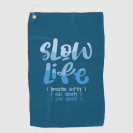 Langlebigkeit 2 golfhandtuch