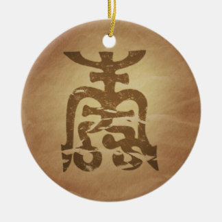 Langlebigkeit Chinesisch Keramikornament