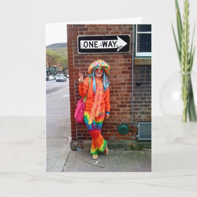 Langlebigkeit Karte (Vorderseite)