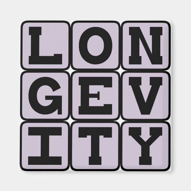 Langlebigkeit, Langlebigkeit Magnet (Vorne)