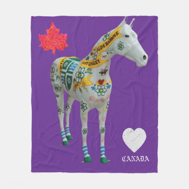 LANGLEY FLEECEDECKE (Vorderseite)