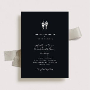 Langley Wedding Einladung zwei Grooms