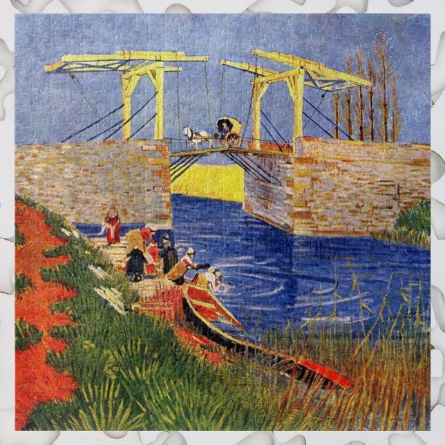 Langlois Bridge bei Arles von Vincent van Gogh (Von Creator hochgeladen)