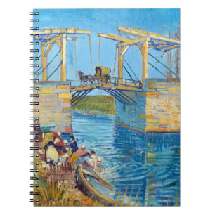 Langlois-Brücke bei Arles Vincent Van Gogh-Spirale Notizblock