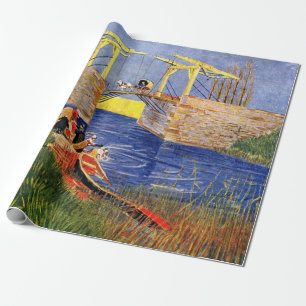 Langlois-Brücke in Arles von Vincent van Gogh Geschenkpapier