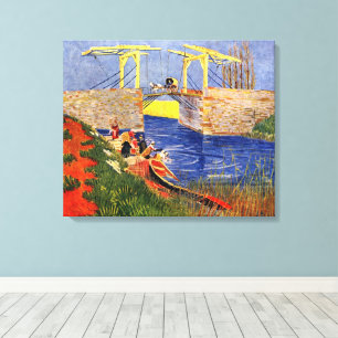Langlois-Brücke in Arles von Vincent van Gogh Leinwanddruck