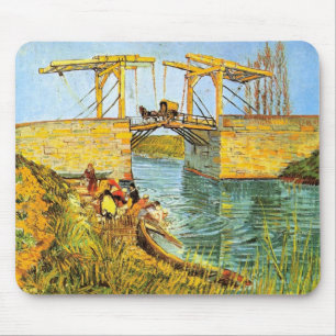 Langlois-Brücke in Arles von Vincent van Gogh Mousepad