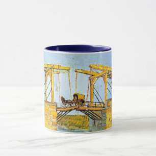 Langlois-Brücke in Arles von Vincent van Gogh Tasse