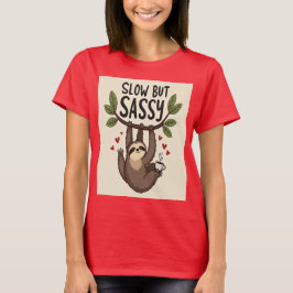 Langsam aber nüchtern: kühl und zuversichtlich T-Shirt