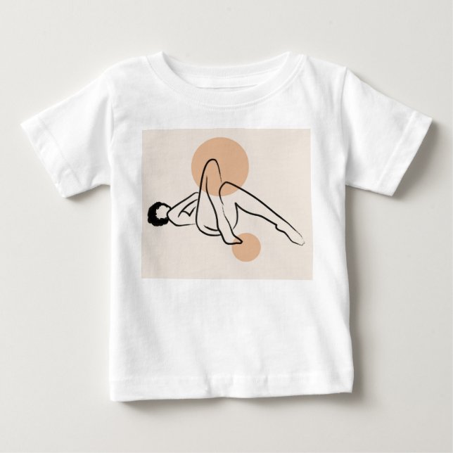 Langsam Baby T-shirt (Vorderseite)