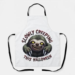 Langsam kriechen dieses Halloween - gruseliger Fau Schürze