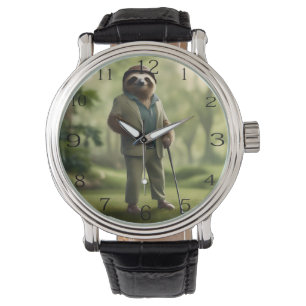 "Langsam und beständig: Ein Schlitten ist zum Golf Armbanduhr