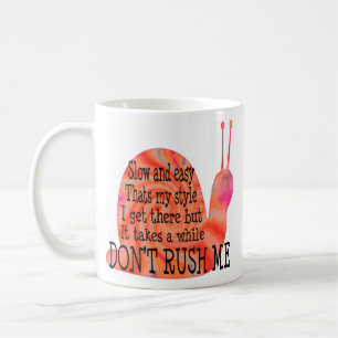 langsam und einfach kaffeetasse