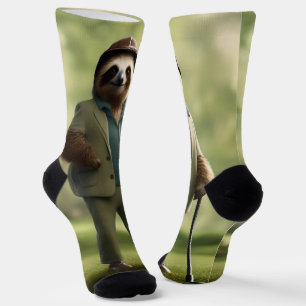 "Langsam und stetig: Ein Schlitten, der zum Golf v Socken