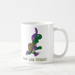 Langsam und stetig kaffeetasse