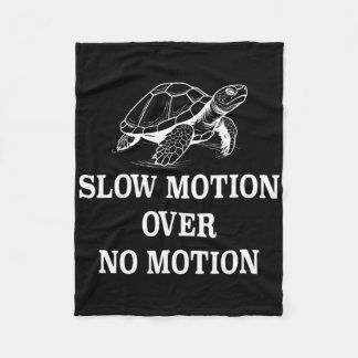 Langsame Bewegung über kein Motion Turtle Meme 1 Fleecedecke