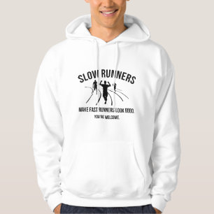 Langsame Läufer Hoodie