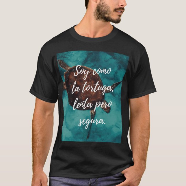 Langsame Schildkröte T-Shirt (Vorderseite)