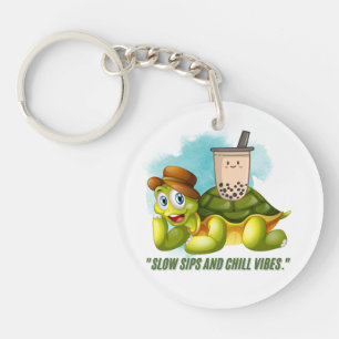 LANGSAME SIPPEN UND KINDERVIBEN SCHLÜSSELANHÄNGER