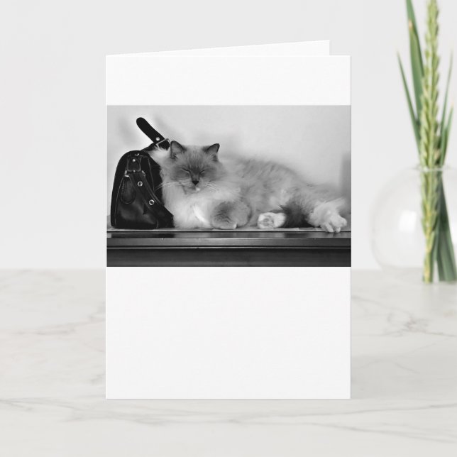 Langsame Tage, Karte (Vorderseite)