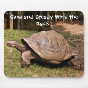 Langsame und stabile Schildkröte-Mausunterlage Mousepad