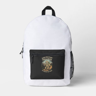 Langsame und stetige Wander Gesellschaft Lustiger  Bedruckter Rucksack