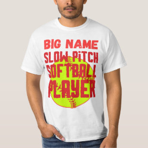 Langsamer Pitch-Softplayer T-Shirt